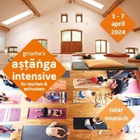 Logo für Ashtanga Yoga Retreat mit Grischa April 2024 bei München