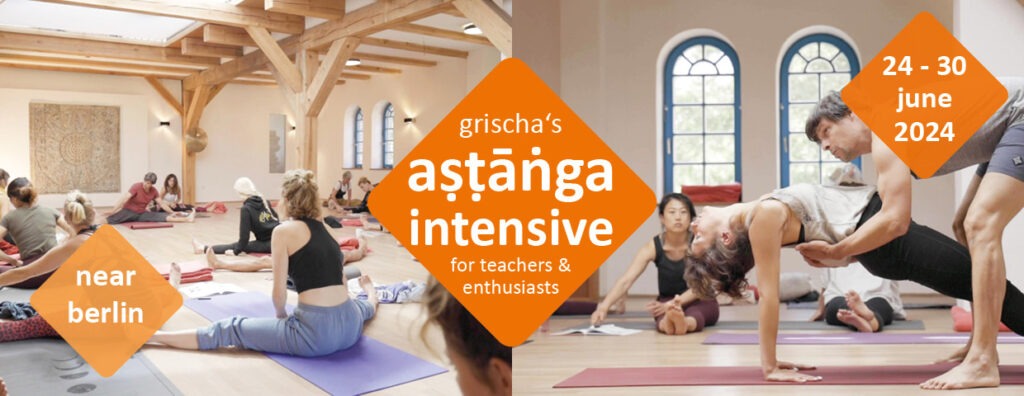 Ashtanga Retreat 2024 Banner Berlin Brandenburg